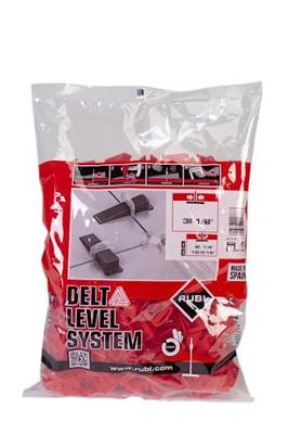 Rubi Delta Levelling Systeem Clips | 6-16 mm | 3 mm | 400 stuks