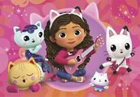 Clementoni puzzel gabby&apos;s poppenhuis, 2x20st. - thumbnail