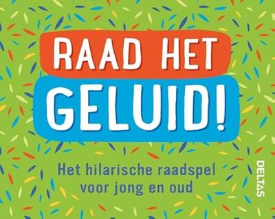 Deltas Raad het geluid! doos met kaarten