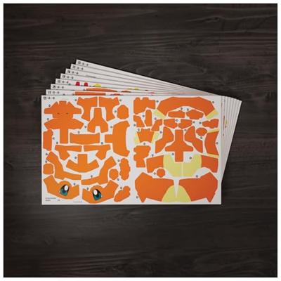 Pokemon Charmander 4D bouwpuzzel modelbouwset - thumbnail