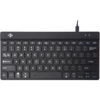 R-GO Tools Compact Break Toetsenbord Kabelgebonden QWERTY, US-Engels Zwart Ergonomisch - thumbnail