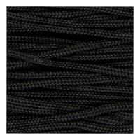Creativ Company Macramé koord, dikte 2 mm, zwart, 8 m/ 1 rol - thumbnail