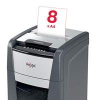 Rexel Optimum AutoFeed+ 225M Papierversnipperaar 225 vellen Micro cut 2 x 15 mm P-5 60 l Ook geschikt voor Paperclips, Nietjes, Creditcards - thumbnail