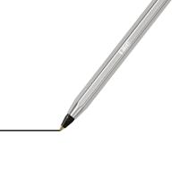 Balpen bic cristal re-new 1 pen + 2 vull m zwart - thumbnail