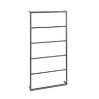 Handdoekrek Sapho SKA Industrial Hangend 115.4x60 cm Mat Zwart Sapho - thumbnail