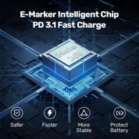 UNITEK KABEL USB-C, 240W, 2M - thumbnail