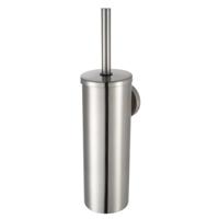 Toiletborstelset Haceka Aqualux PRO2500 met Deksel RVS Look Haceka - thumbnail