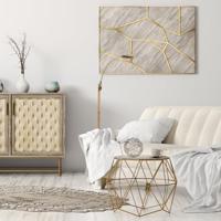 Steinhauer Led vloer leeslampZenith 2x6w - 2200K - 118cm bronsbruin - 7862BR - thumbnail