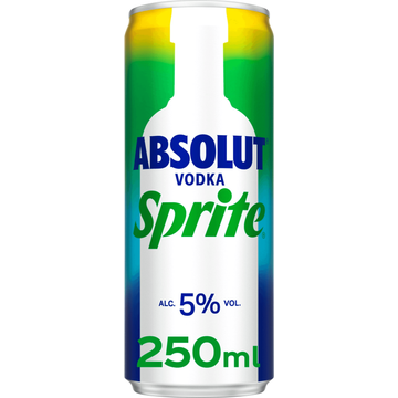 Absolut Vodka Sprite 250ML bij Jumbo Absolut Vodka Sprite 250ML bij Jumbo