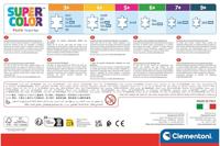 Clementoni Super Color Puzzel Smurfen 104 Stukjes - thumbnail