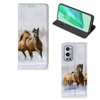 OnePlus 9 Pro | Hoesje maken | Paarden - thumbnail