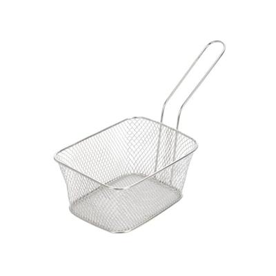 Excellent Houseware Frietmand 14x11x7 cm RVS