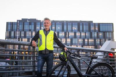 Wowow Reflectievest tegra maat xl geel (met achterlicht)