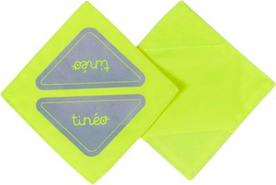 Reflecterende patches - TINEO - Klittenbandsluiting - Fluorescerend geel