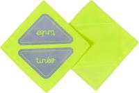 Reflecterende patches - TINEO - Klittenbandsluiting - Fluorescerend geel - thumbnail