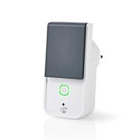 Nedis WIFIPO120FWT Wi-fi Smart Stekker Voor Buiten Spatwaterbestendig Ip44 Verbruiksmonitor Schuko Type F 16 A - thumbnail