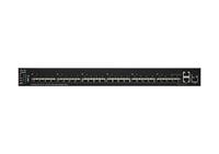 CISCO SG550XG-24T Stackable Managed Switch, 24x 10Gigabit 10GBase-T, 2x 10Gigabit SFP+ (combo met 10GBase-T), 1xGigabit management - thumbnail