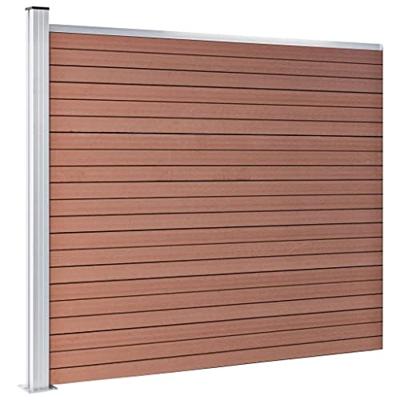 VidaXL Schuttingpaneel 175x146 cm hkc bruin