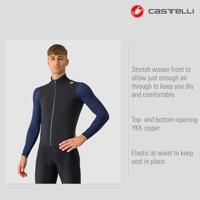Castelli Espresso vest mouwloos light black heren XL - thumbnail