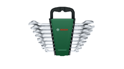 Bosch Groen Dubbele Steeksleutelset | 8-delig - 1600A03HM8