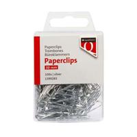 Quantore Paperclip 30mm zilver, 100st. - thumbnail