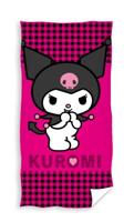 Kuromi handdoek 70 x 140 cm - thumbnail