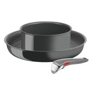 Tefal l26093 ingenio renew koekenpannenset 3-delig keramisch - thumbnail