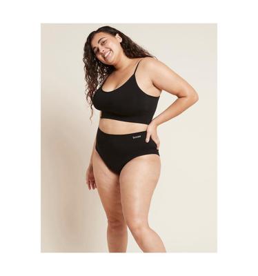 Boody Menstruatieondergoed Tailleslip Zwart Licht/Normaal Maat XS Boody Menstruatieondergoed Tailleslip Zwart Licht/Normaal Maat XS