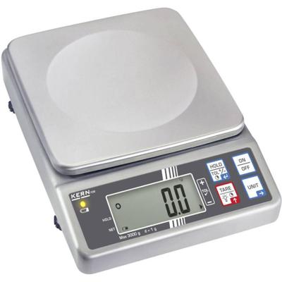 Kern FOB 1.5K0.5 Tafelweegschaal Weegbereik (max.) 1.5 kg Resolutie 0.5 g Zilver