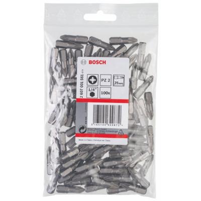 Bosch Accessories 2607001561 Kruis-bit PZ 2 C 6.3 100 stuk(s)