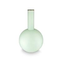 Pip Studio Vaas Metaal Groot Mat Lichtblauw 24x42cm - thumbnail