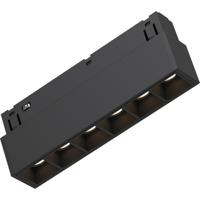 Magnetische Lineaire LED Bar 48V 6W 440lm - Koud Wit 6500K - Zwart - thumbnail