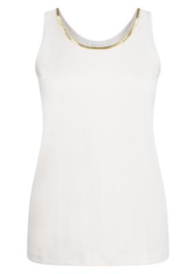 Tramontana Singlet Lurex Tape Q05-20-401 Tops En Singlets 006800-stone Tramontana Singlet Lurex Tape Q05-20-401 Tops En Singlets 006800-stone