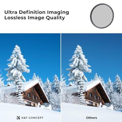 K&F Concept CPL filter Nano X 62mm - waterbestendig en krasbestendig polarisatiefilter