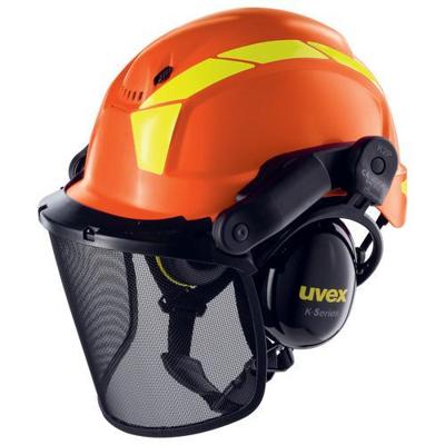 uvex 9772 9774237 Boshelm Oranje