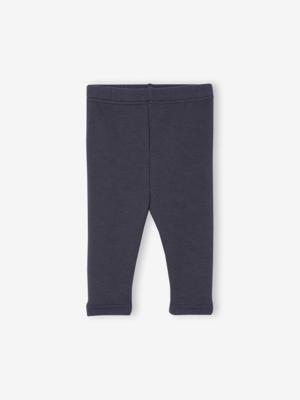Gevoerde baby legging in fleece mesh nachtblauw Gevoerde baby legging in fleece mesh nachtblauw