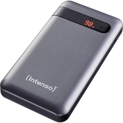 Intenso PD10000 Powerbank 10000 mAh Quick Charge 3.0, USB PD 3.0 LiPo Zwart Statusweergave