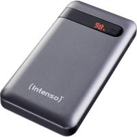 Intenso PD10000 Powerbank 10000 mAh Quick Charge 3.0, USB PD 3.0 LiPo Zwart Statusweergave - thumbnail