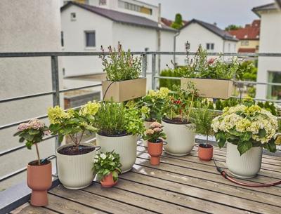 GARDENA Micro-Drip system 13401-20 Complete bewateringsset 13 mm (1/2) Ø Druppelirrigatie balkon (15 planten)