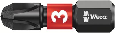 Wera 851/1 Impaktor DC Phillips Bit PH3 x 25mm VE=10 - 05057617001
