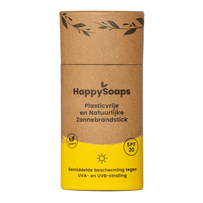 HappySoaps Zonnebrandstick Stick SPF20 50gr