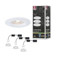 Paulmann 94299 EBL Nova mini Coin LED-inbouwlamp Set van 3 stuks 4 W Wit - thumbnail