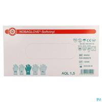 Noba Handschoen Vinyl Poedervrij M 100 5700574 - thumbnail