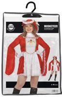 Musketiers pak dames - thumbnail