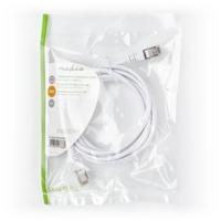 CAT5e SF/UTP-Netwerkkabel | RJ45 Male - RJ45 Male | 3,0 m | Wit - thumbnail