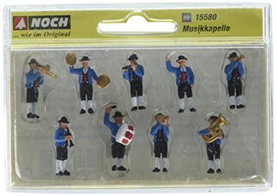 NOCH 15580 H0 Muziekkapel figuren Geverfd, Staand