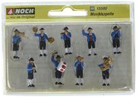 NOCH 15580 H0 Muziekkapel figuren Geverfd, Staand - thumbnail