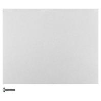 Berker Drukknop 1-voudig k.5 aluminium 85145177 - thumbnail