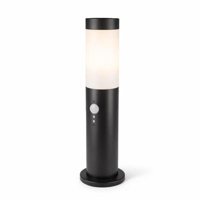 Dally LED Sokkellamp Zwart S - Bewegingssensor - Schemerschakelaar - E27 fitting - IP44 Waterdicht - 45 cm - padverlichting - Staande buitenlamp Dally LED Sokkellamp Zwart S - Bewegingssensor - Schemerschakelaar - E27 fitting - IP44 Waterdicht - 45 cm - padverlichting - Staande buitenlamp