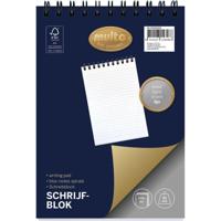 Multo kopspiraalblok, ft A5, gelijnd, 100 vel - thumbnail